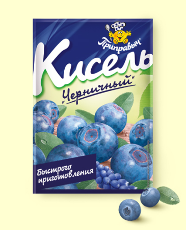 Кисель Черничный 110г*25шт Приправыч